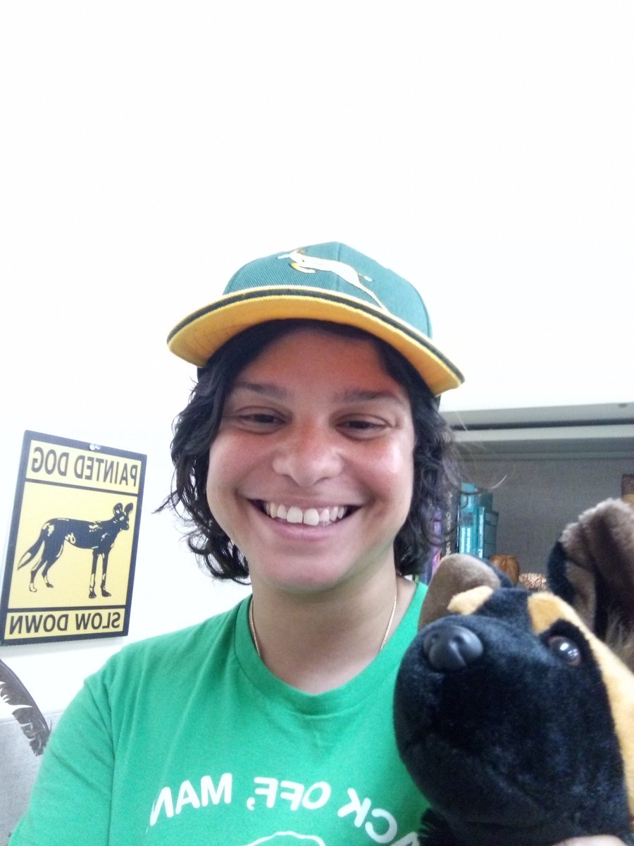 fleurygs's tweet image. I took these pics first day of my PhD in Fall 2022 (w/ my African wild dog photo bombing). Since then, I've gotten almost all coursework done, my committee together, and am going to Botswana this summer. One year down, one year closer to Dr. Fleury. #ScienceTwitter #BlackinSTEM