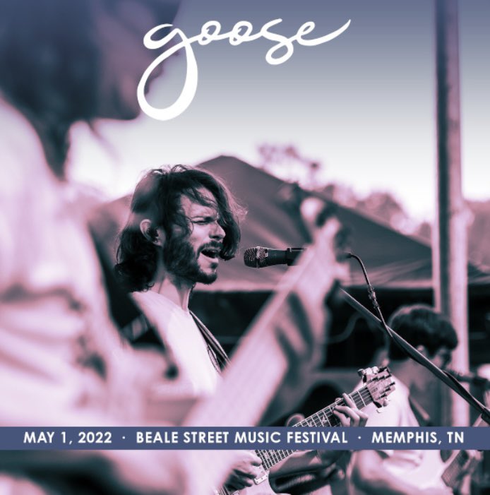 GooseBandTrivia's tweet photo. Today in @goosetheband historyโฆ.
One year ago today, Goose performed a 9 song set (about 75 minutes total) at @BealeStMusicFes in Memphis, TN. Only two songs were over 10 minutes long with So Ready the longest song at about 12:00. #TeamSo https://t.co/NzB2quUsQ1