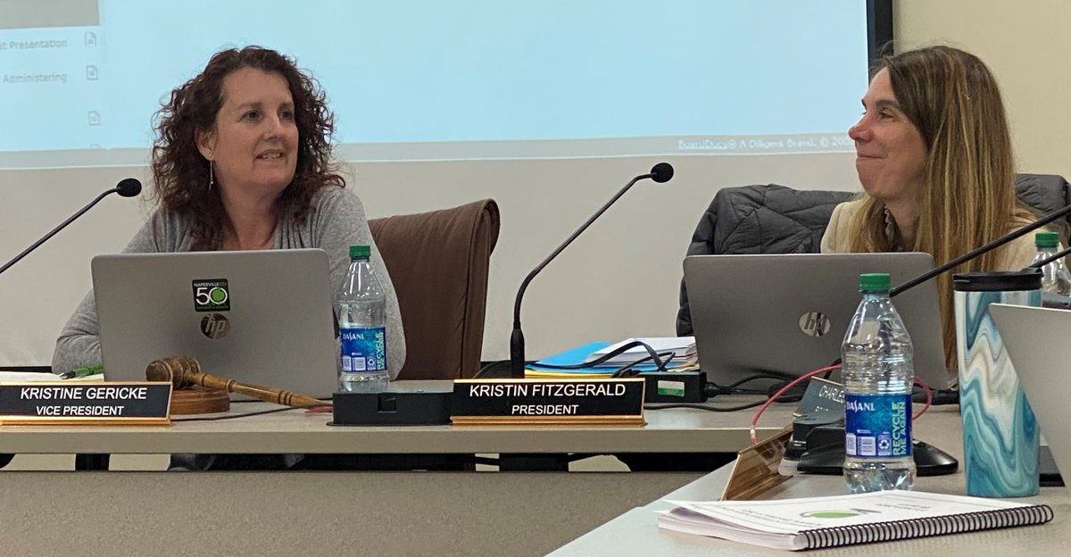 Congratulations to our newly elected Board of Education member, Melissa Kelley Black, and re-elected Board of Education members, Kristine Gericke and Joseph Kozminski.

Gericke was elected as the Board's new President, and Fitzgerald was elected as VP.

#PartnersInGrowth