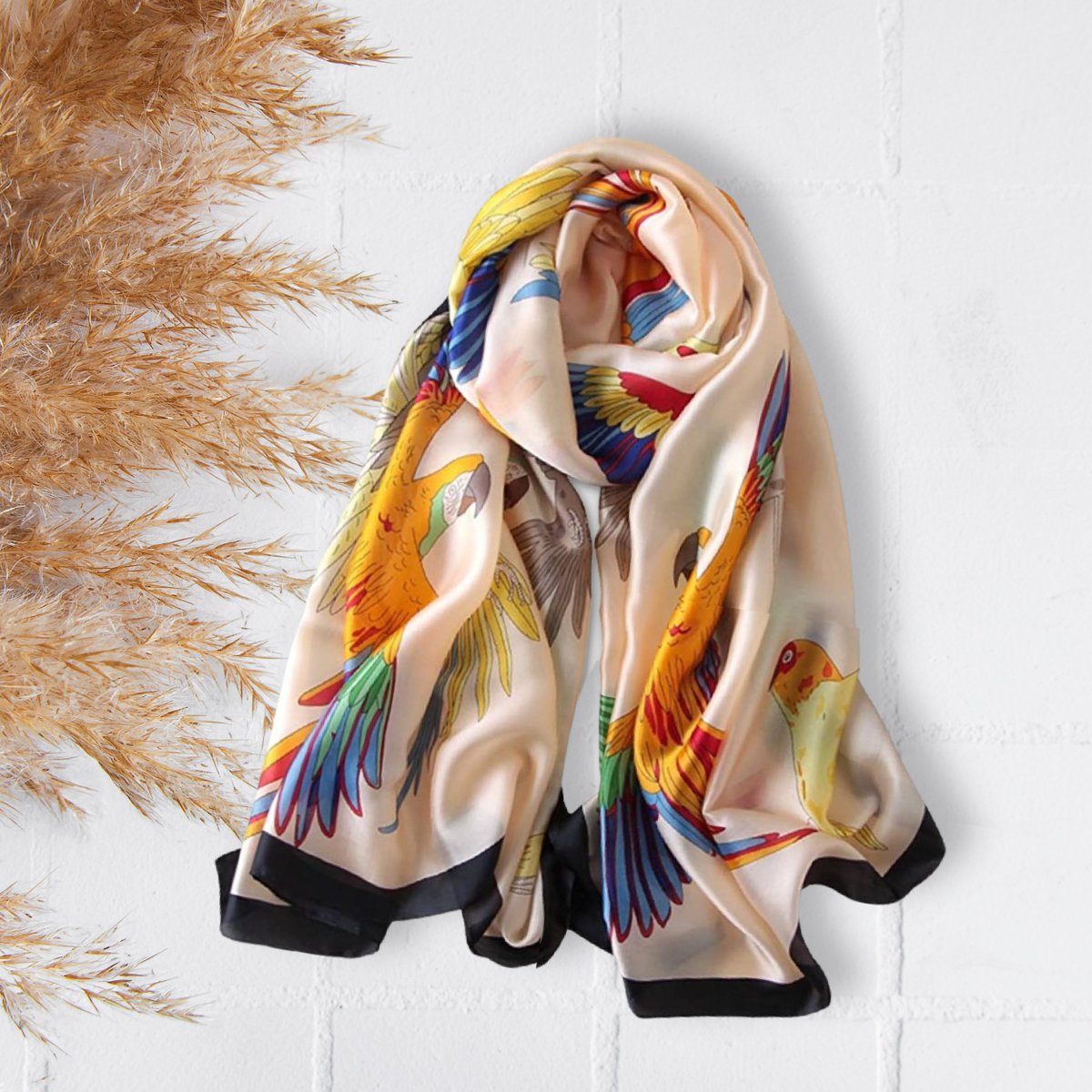 ITB Design on Twitter "Parrot Scarf Women Silk Shawl Women Scarves
