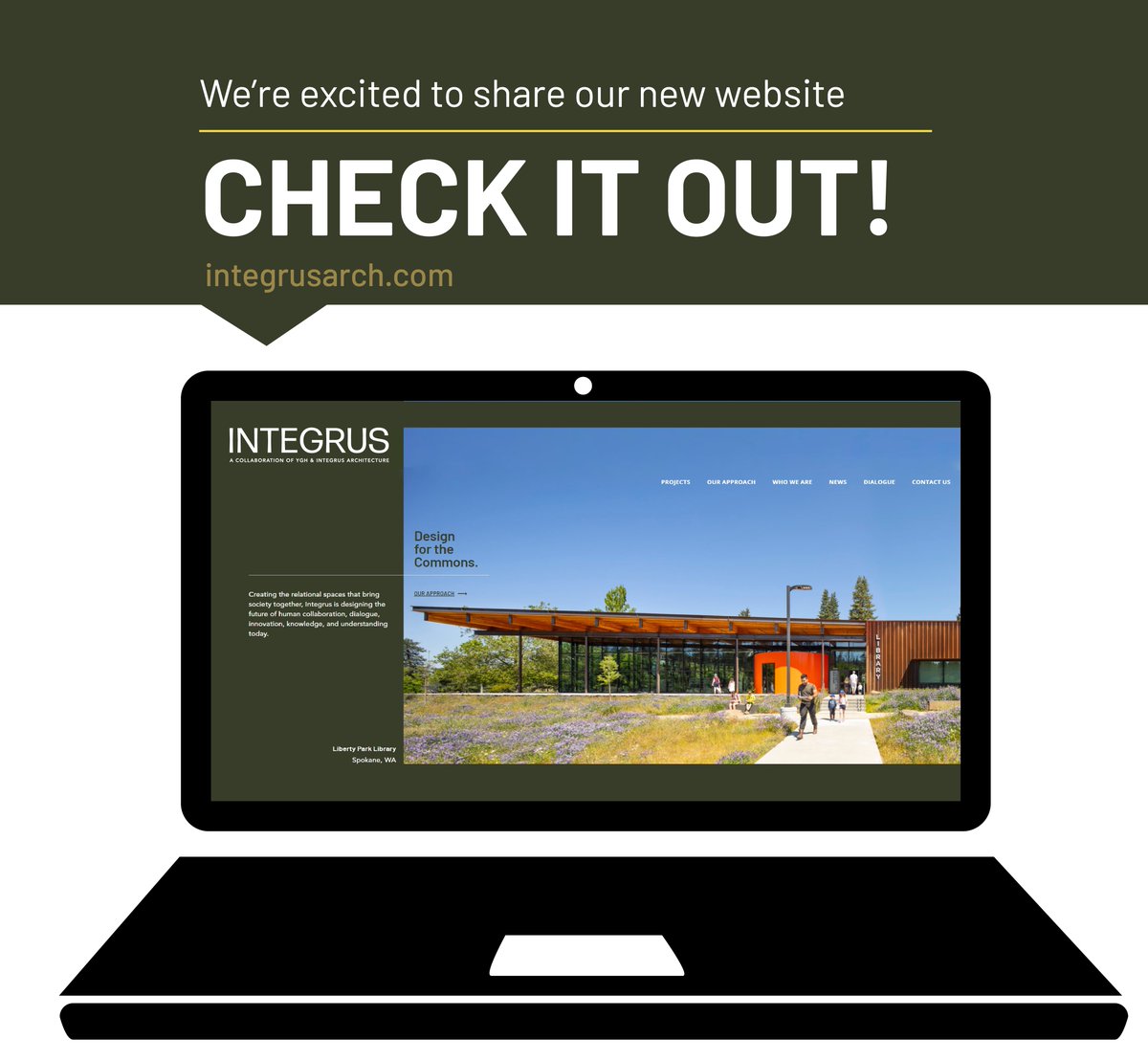 We're excited to share our new website.... integrusarch.com 
#integrusarchitecture #ygh+integrus #rebrand #websitelaunch
