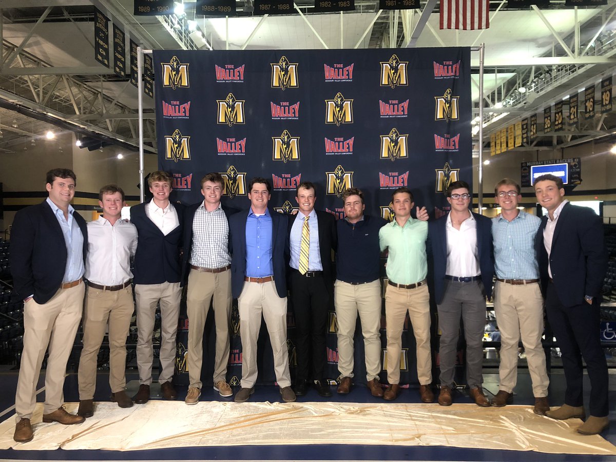 RacersMGolf's tweet photo. Thank you to SAAC for putting on the annual Dunker Awards highlighting all of the great accomplishments from @MSURacers ! #ShoesUp 🏇 https://t.co/U7TU7Igr5M