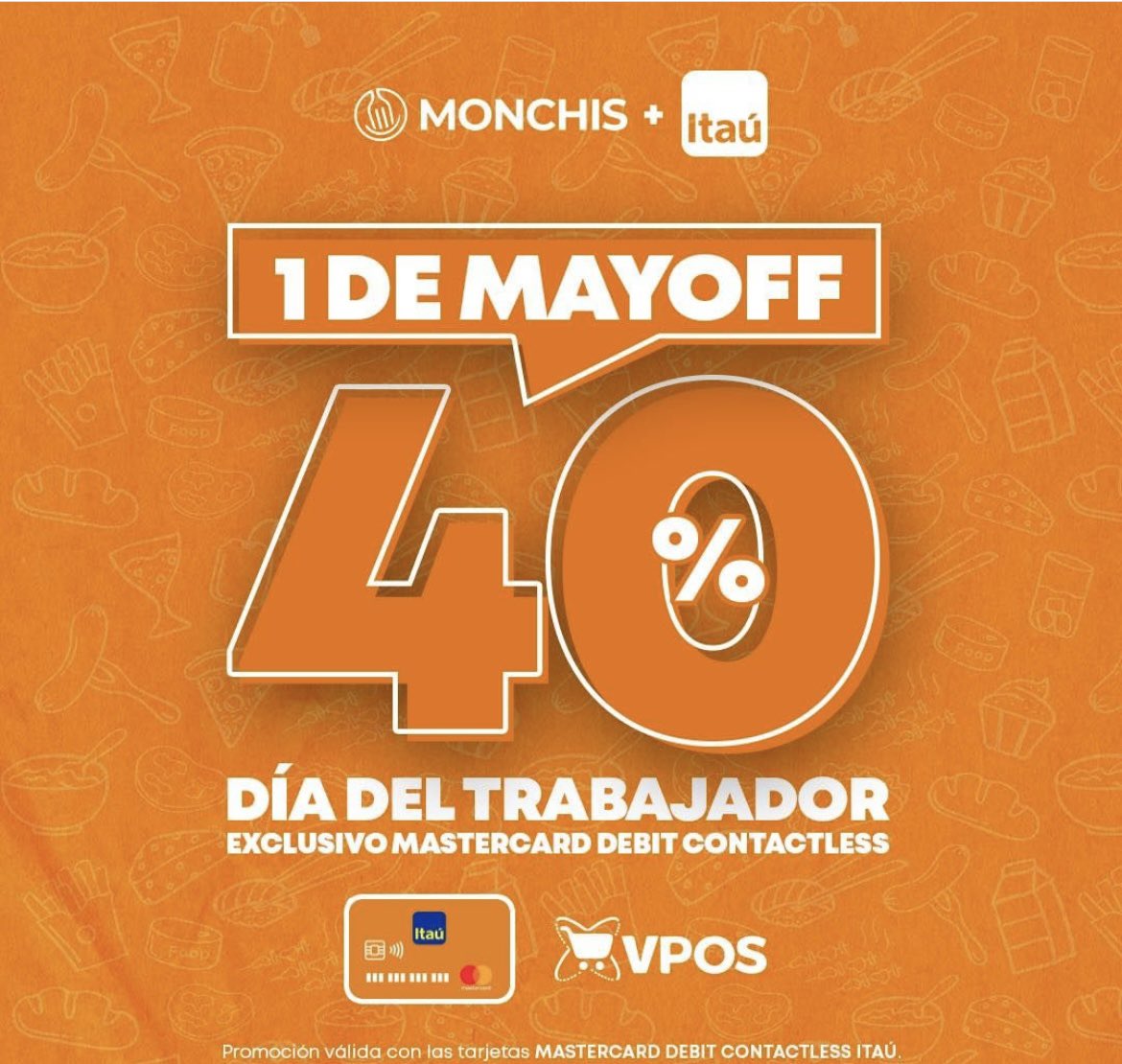 40% AHORRO ONLINE

Pagando online con tu tarjeta de débito  Mastercard Contactless de Banco Itau en la App <a href="/monchispy/">Monchis</a> / Bodega Tercer Tiempo

Asunción | Lambaré |  Luque | Fernando Norte | Fernando Sur | San Lorenzo |  Mariano | Surubi'i