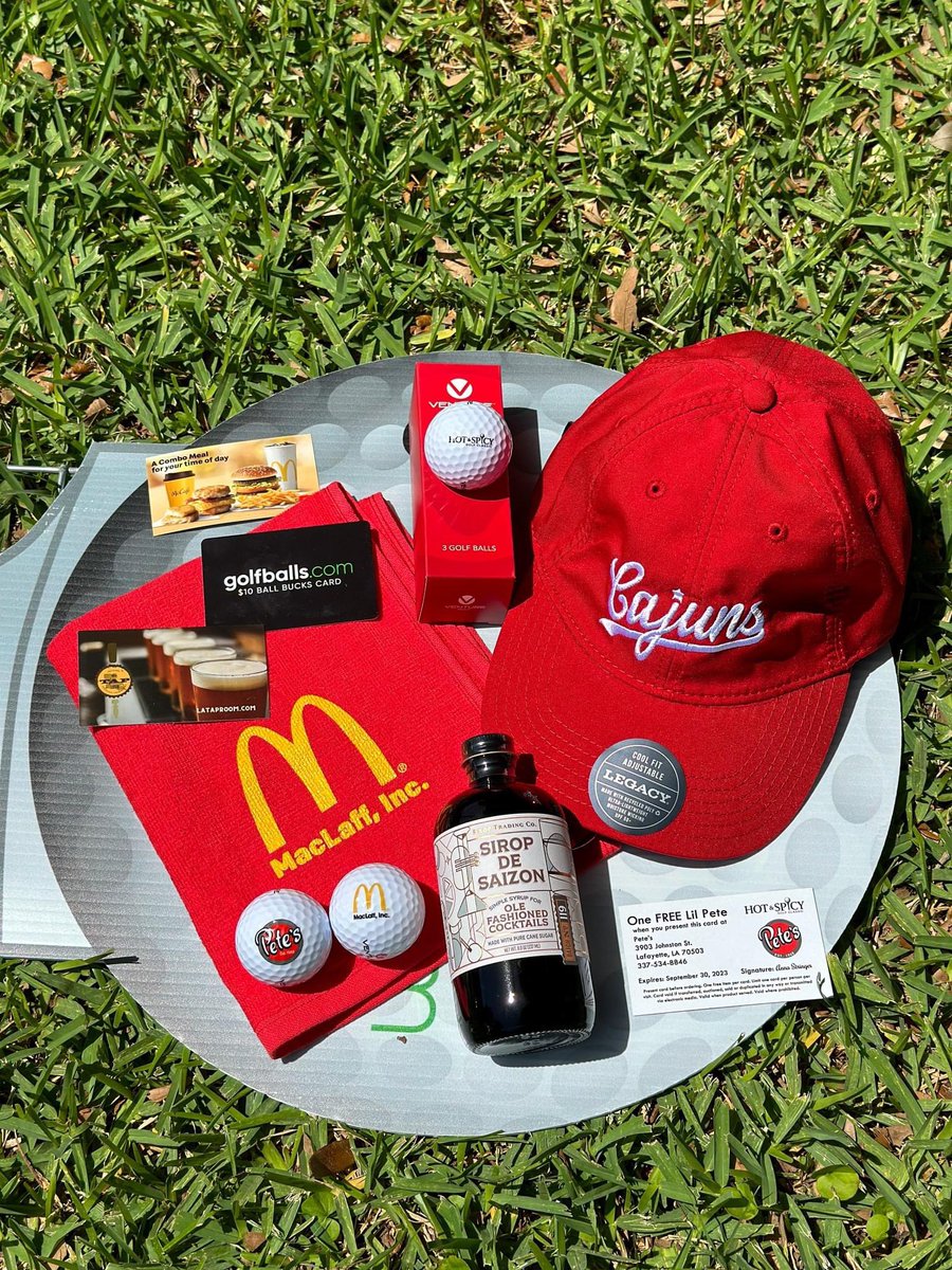 8️⃣ days out from the annual 𝐑𝐂𝐀𝐅 𝐇𝐨𝐭 &amp; 𝐒𝐩𝐢𝐜𝐲 𝐆𝐨𝐥𝐟 𝐂𝐥𝐚𝐬𝐬𝐢𝐜⛳️

Thank you to those who helped make the Diddy Bags extra special this year, and a 𝐇𝐔𝐆𝐄 thank you to our 𝑷𝒓𝒆𝒔𝒆𝒏𝒕𝒊𝒏𝒈 𝑺𝒑𝒐𝒏𝒔𝒐𝒓𝒔 <a href="/peteslafayette/">Pete's Lafayette</a> and MacLaff, Inc!