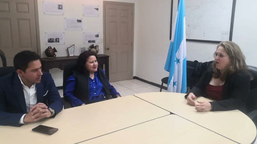 SSEGURIDADHN's tweet image. #SeguridadCiudadana 

Subsecretaria de Seguridad, e Interventora del Sistema Penitenciario, @villanuevasemma se reunió con personal del #INAMI, con el propósito de establecer una dinámica de trabajo para mejor funcionamiento, como lo ha instruido la Presidenta @XiomaraCastroZ