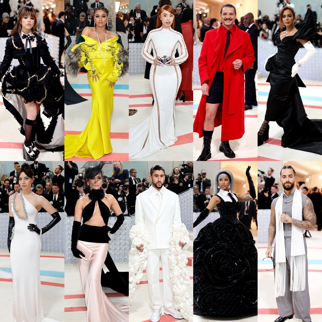 Latinos showed up and showed out at the #MetGala