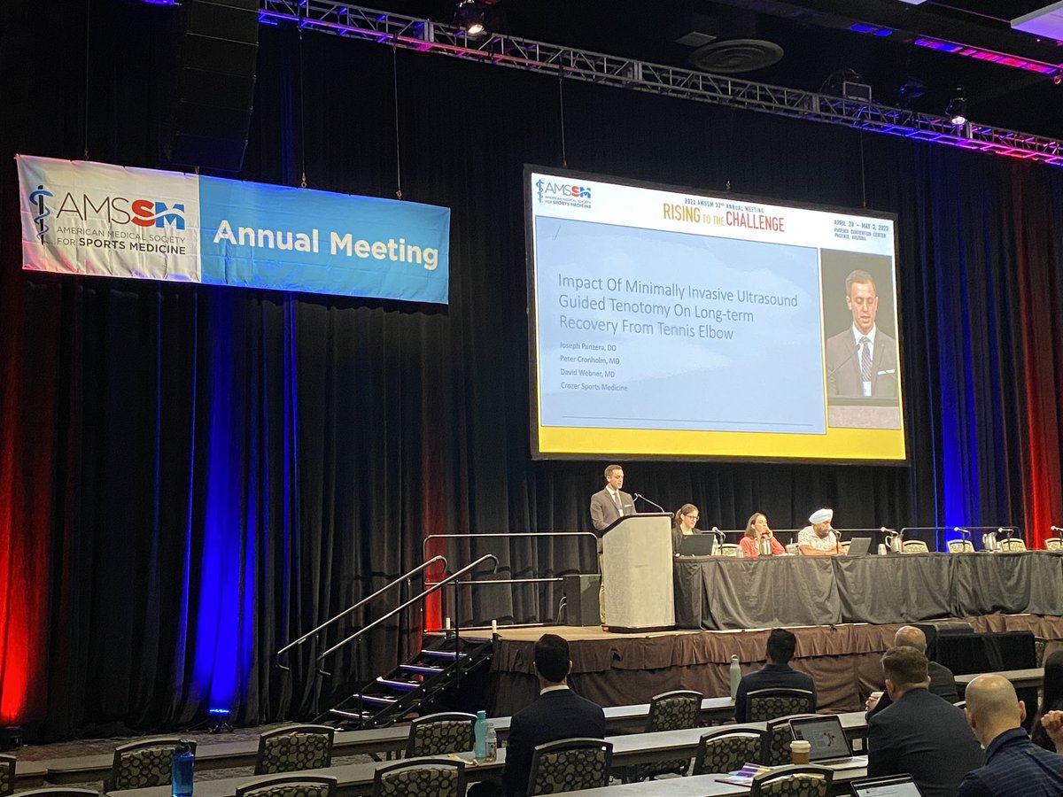 TheAMSSM's tweet image. Just finished up a phenomenal day of lectures, sessions and connections at #AMSSM2023. Plenty more in store the next two days!