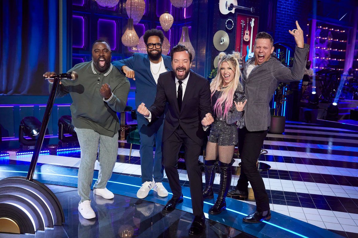 #ThatsMyJam starts in 30 minutes! #BashirSalahuddin, <a href="/diallo/">Diallo Riddle</a>, <a href="/mikethemiz/">The Miz</a> and <a href="/AlexaBliss_WWE/">Lexi (Kaufman) Cabrera</a> you got this!!