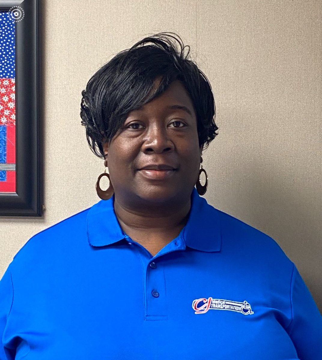 CJ Medical Transportation would like to welcome aboard Ms. LaTasha Mouzon. LaTasha is driving for us in Alamance County:) 
 
#CJPride