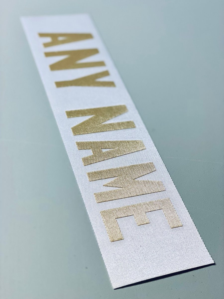 zunsu6's tweet photo. Excited to share the latest addition to my #etsy shop: Twill Name Bar Vinyl Transfer for Jersey and Uniform-Athletic Style | Hockey Jersey Nameplate-not stitched https://t.co/SAI6B7jCyn #twillnamebar #hockeytwillname #jerseytwillname #permatwill #zunsu https://t.co/FPDuJZ9XWp