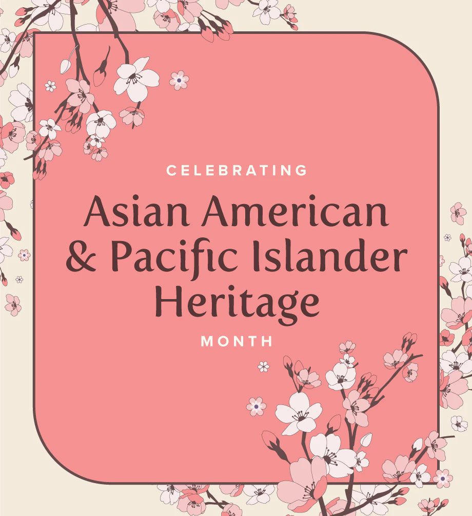 Kicking off the celebrations of Asian Pacific American Heritage Month! 🌸♥️ 
#AsianAmerican #HeritageMonth
