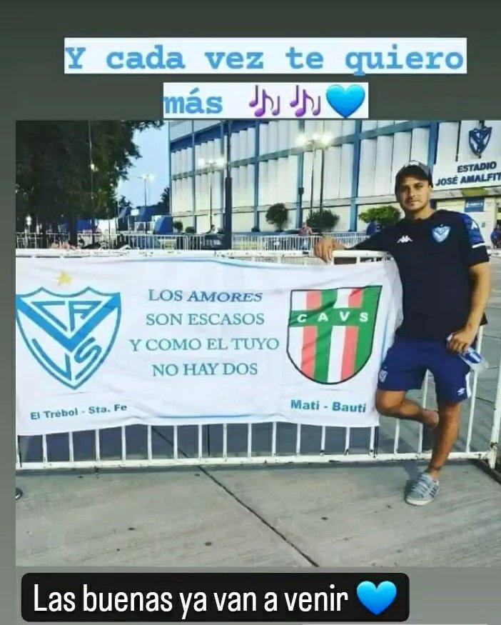 MatiTorre15's tweet photo. Dale vee⚪⭕💙 @Velez https://t.co/7FYW21ngPx