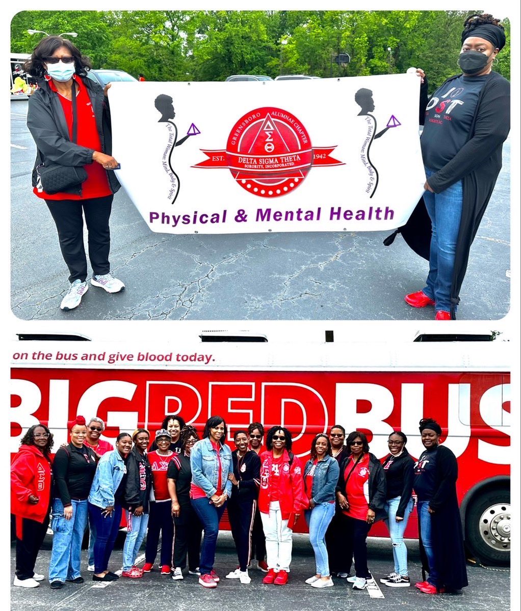 DSTGreensboro's tweet photo. GAC Deltas preparing for the OneBlood community blood drive. #gacdst #1913 #sensationalSAR #DST1913 https://t.co/dgfRdpDXR4
