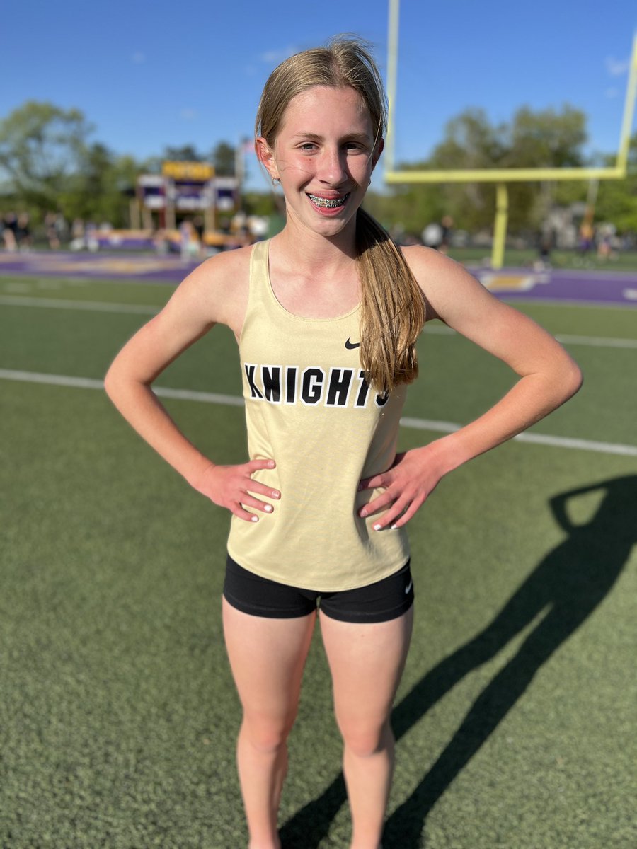 DustinJenkerson's tweet photo. Track came to an end tonight and what a great way to go out. Kate broke the school record in the mile 5:44.44, conference champs in the 4x800 and conference champion in the 800!  Couldn’t be prouder! https://t.co/ffGt8lkt8y
