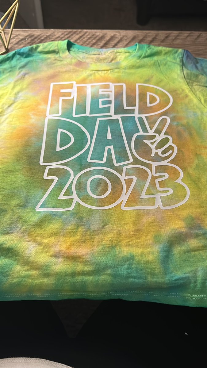 Field day shirts complete