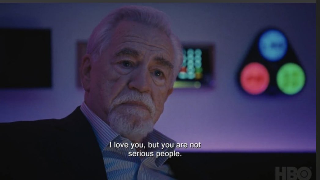DianaRuCa's tweet photo. El fue un mmñ pero tenía razón #SuccessionHBO https://t.co/hd2DiGSNIG