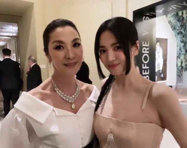 Michelle Yeoh and Song Hye Kyo after 14 years!!