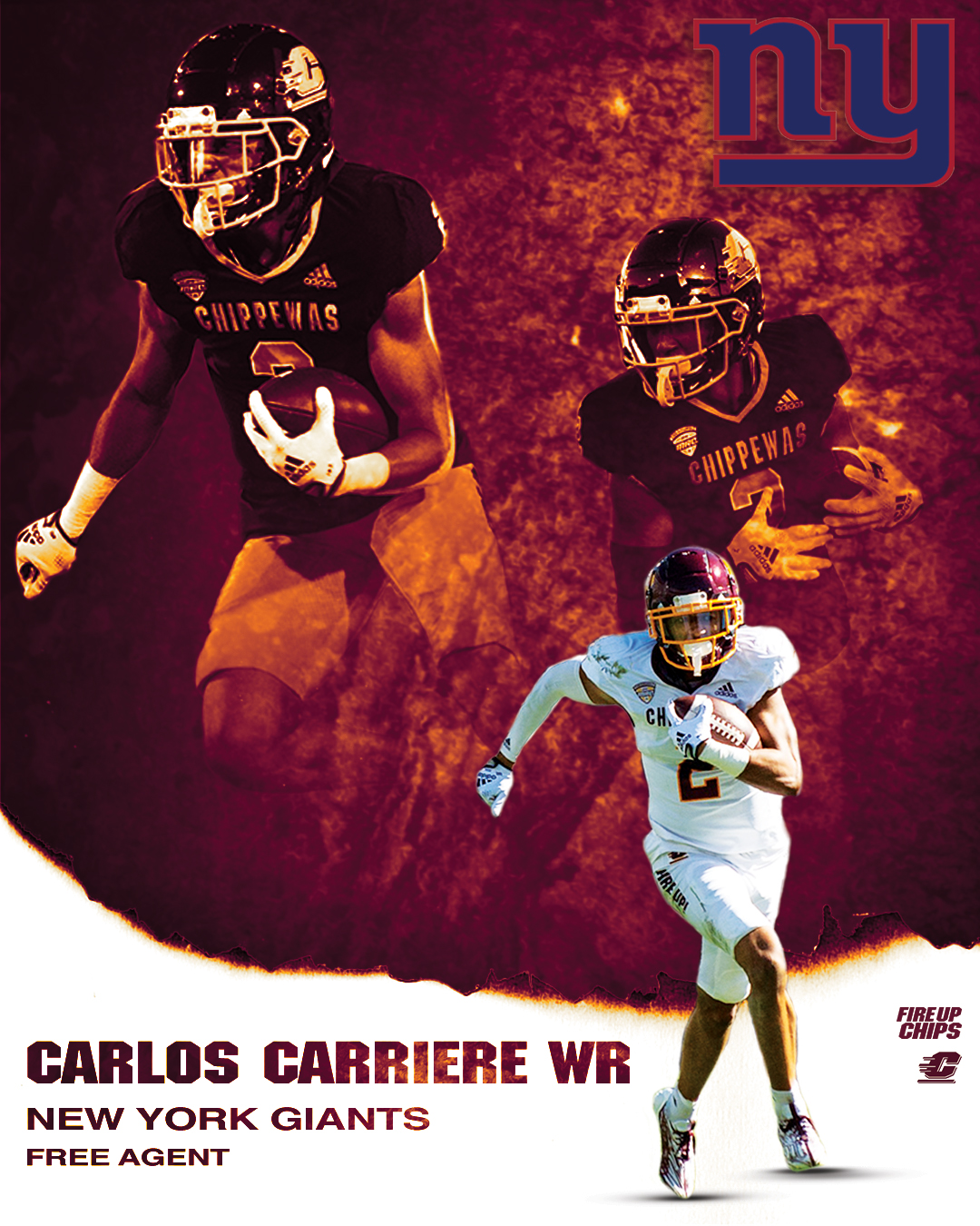 CMU Football on Twitter: "🏆 Congratulations to @CMU_Football's Carlos ...