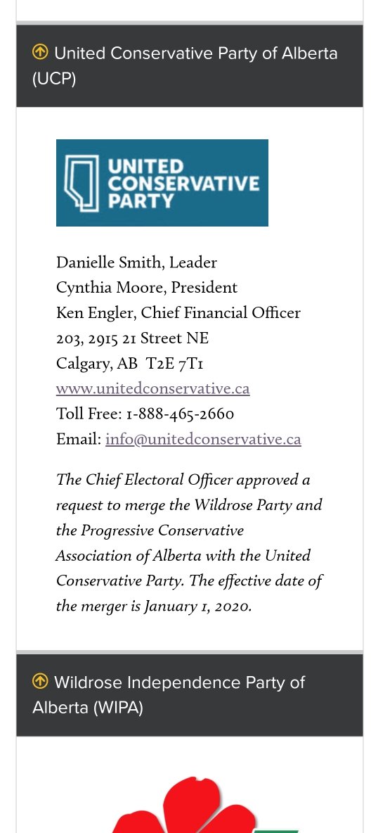 CivilianGroup's tweet photo. @PlumberAlberta It's literally a merger of the Progressive Conservatives and the Wildrose... https://t.co/A3J7UFA6Mm