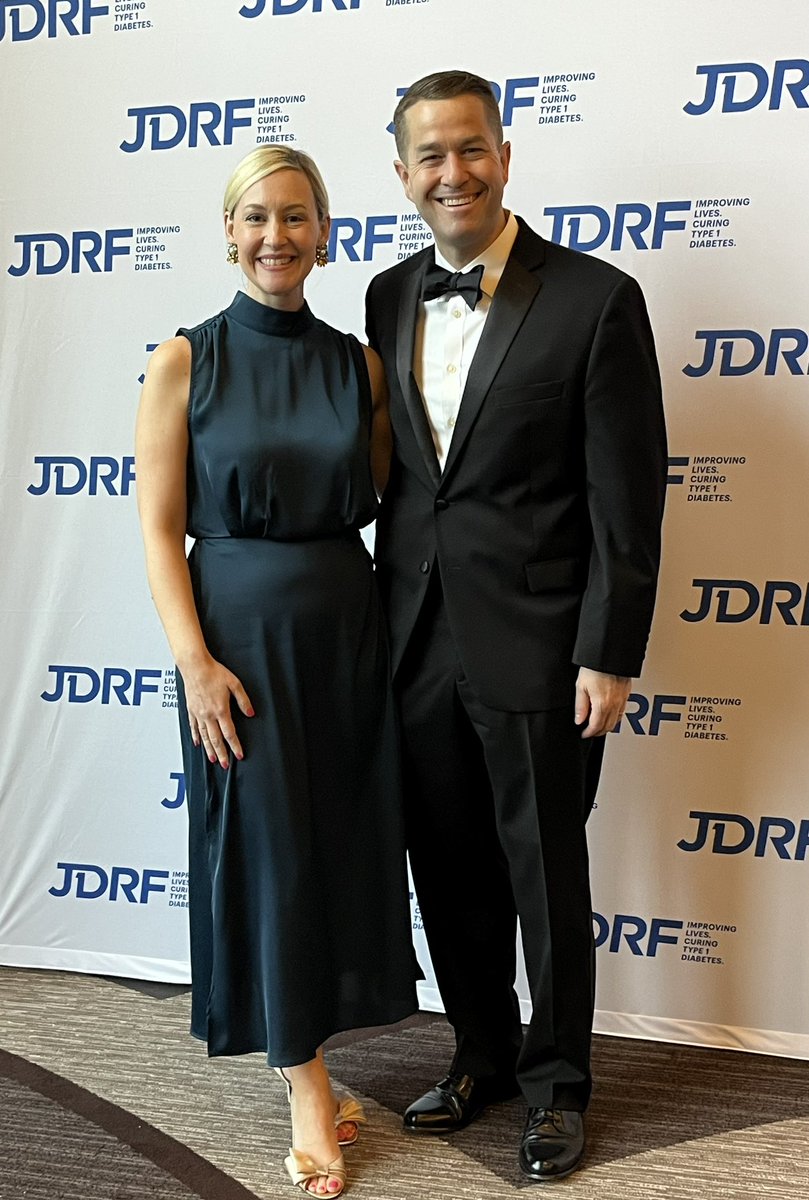 Proud to attend the JDRF Tennessee Gala this weekend in Nashville. This incredible organization is working diligently on research that will hopefully one day lead to a cure to Type 1 diabetes.