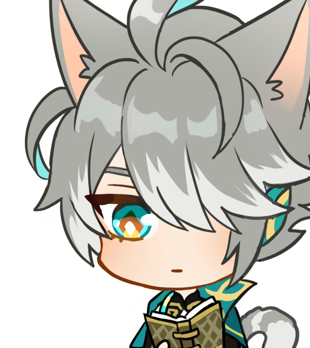 embermilkshake's tweet photo. Making some cute stickers/charms of Kaveh and Alhaitham! <33 #kavetham https://t.co/mWbI46W7BF