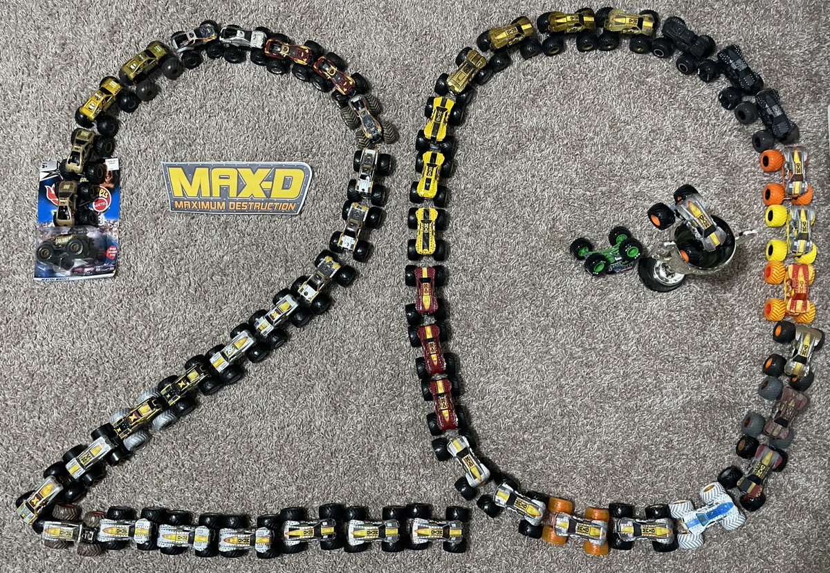 SpunkiiReader's tweet image. Happy 20th Anniversary Tom Meents and Maximum Destruction! @MonsterJam  #tommeents #maximumdestruction #maxd #MonsterJam