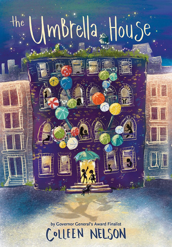 @christiemegill @MGBookVillage The Umbrella House is out June 6!!! @PajamaPress1 Here is the gorgeous cover by @peggysbooks