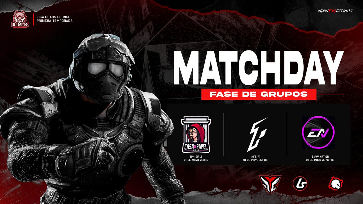 COMIENZA NUESTRO CAMINO EN EL @EMKEsports 🏆🔥

▶ Desde las 22:00 🇲🇽 vamos a estar disputando los partidos de nuestro grupo para llegar a los playoffs.

En vivo por aquí 📺 twitch.tv/emkeyeoftiger

¡VAMOS CON TODO EQUIPO!

#FYCFAM
