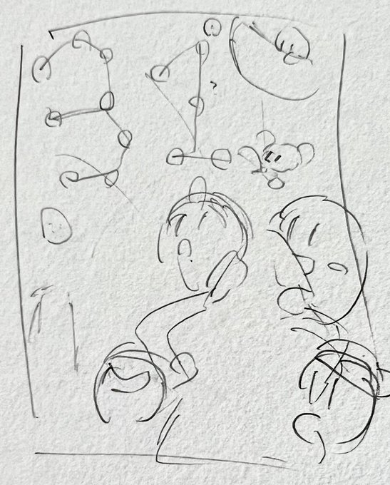 #このタグを見た人はラフ画とその完成絵を見せる これがこうなってこう