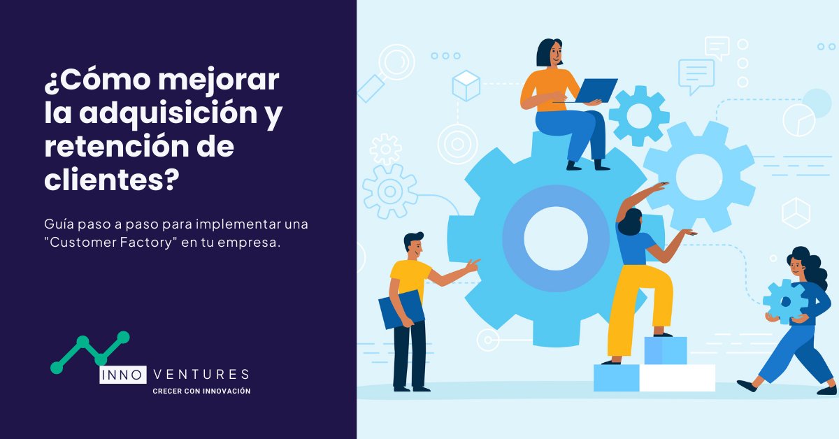 InnoVentures_cl's tweet photo. Si estás buscando mejorar tu estrategia de adquisición y retención de clientes para lograr un crecimiento sostenible en tu empresa, ¡sigue leyendo para descubrir cómo implementar una Customer Factory!
@ChiletecOrg
#growth
#innovacion
#nuevosnegocios
#masclientes
#innoventures https://t.co/47htcKZlrb