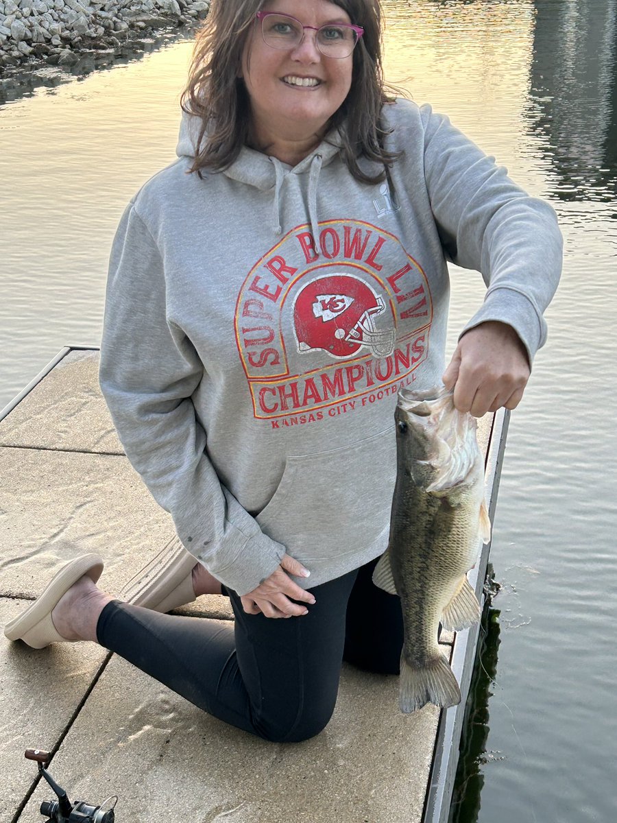 Monday is a fine time for fishing. Caught 5 different species in 9 casts using the same lure and a broken tip rod. #walleye #bass #bluegill #perch #crappie