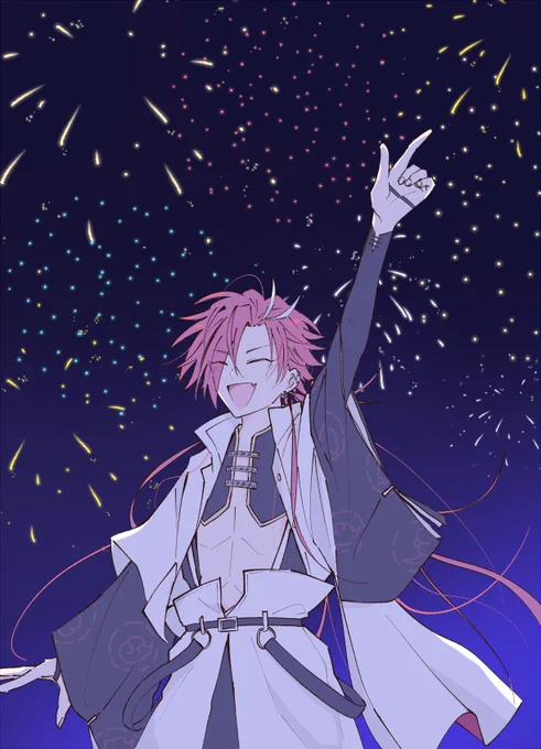 FGO/高杉社長  塗りなおしです… 「派手な花火を撃ち上げようじゃないか!」  #FGO