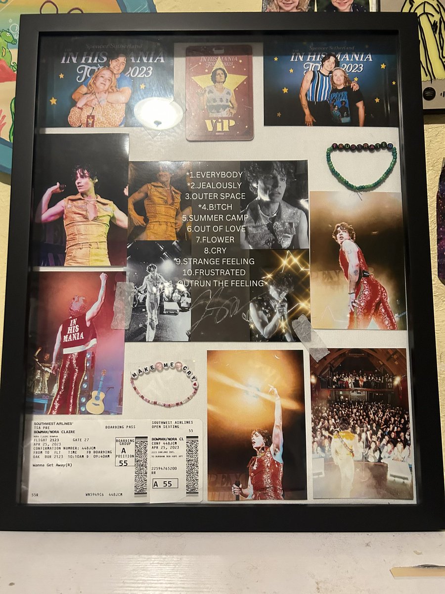 norabell56's tweet photo. Here are just a few of my tour memories that I will never forget! @spencermusic @spencersteam #InHisMania https://t.co/eKGE4iPwbr
