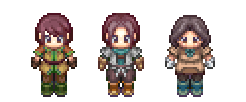thepumpkinsnake's tweet photo. Finished the first shot at all the various ages of the game's protagonist! https://t.co/pJ07LSBIOD