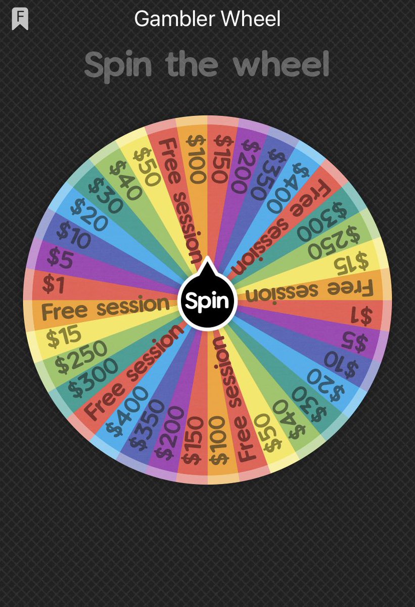 Immasterbelle's tweet photo. Who wants to gamble with me❓✨

Wouldn’t it be fun to feel the adrenaline flowing not knowing if you’re gonna win or lose😘

$10 to spin https://t.co/Z3WQYHIn4K