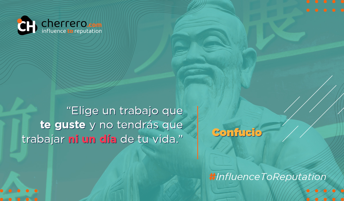 El trabajo no es solo lo que sabes, sino también lo que eres. #InfluenceToReputation #DíaDelTrabajo #1demayo #FelizLunes