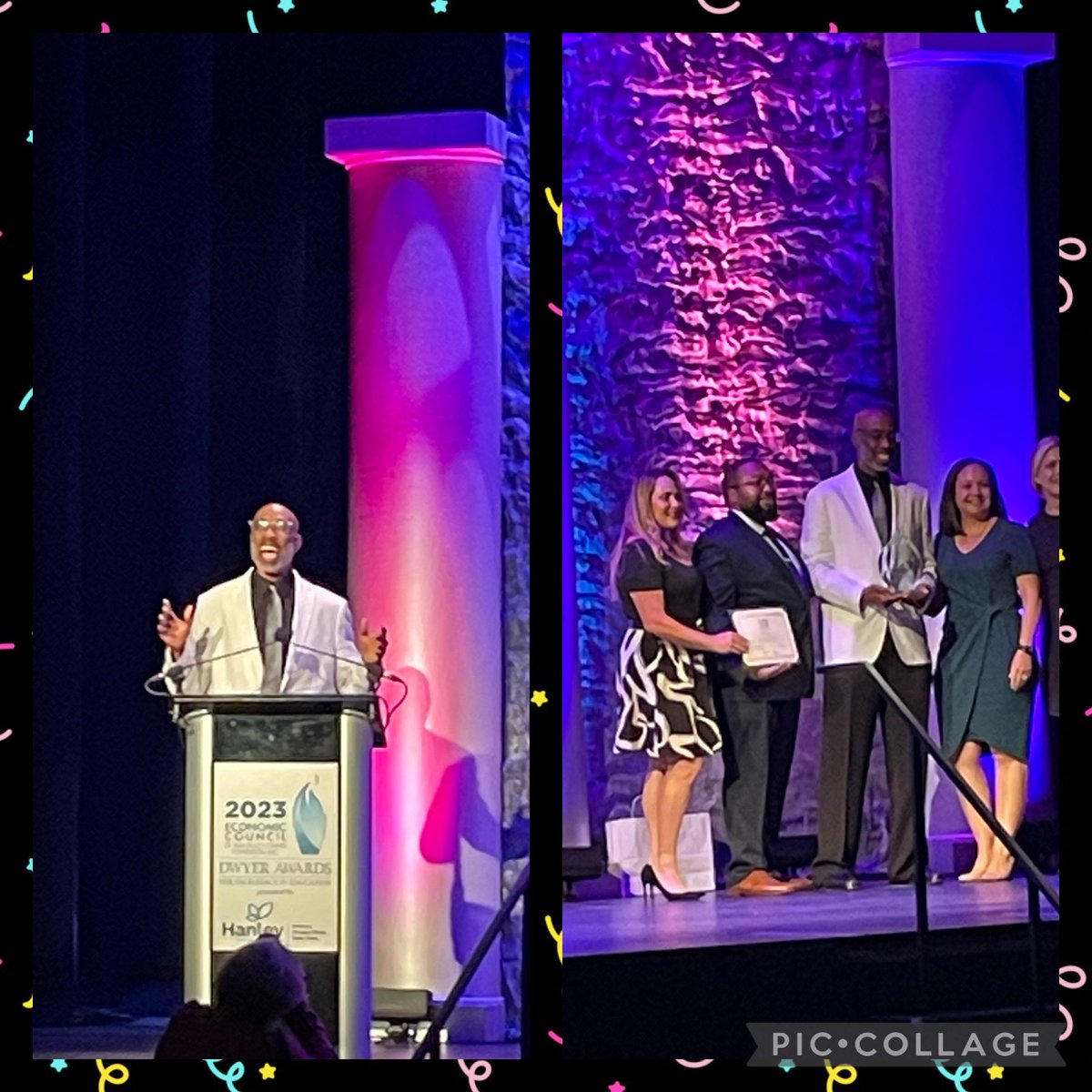 CFriessPBC's tweet photo. I cannot express how honored I am to have Mr. Will Rhymes, the 2023 Dwyer Award Winner for Elem. Ed., inspiring our students daily @NorthmoreElem! He deserves this recognition and so much more! @pbcsd @Area4SuptPBCSD @CPedraza_AP @Ed_Tierney1 https://t.co/F1ToZEwr7p