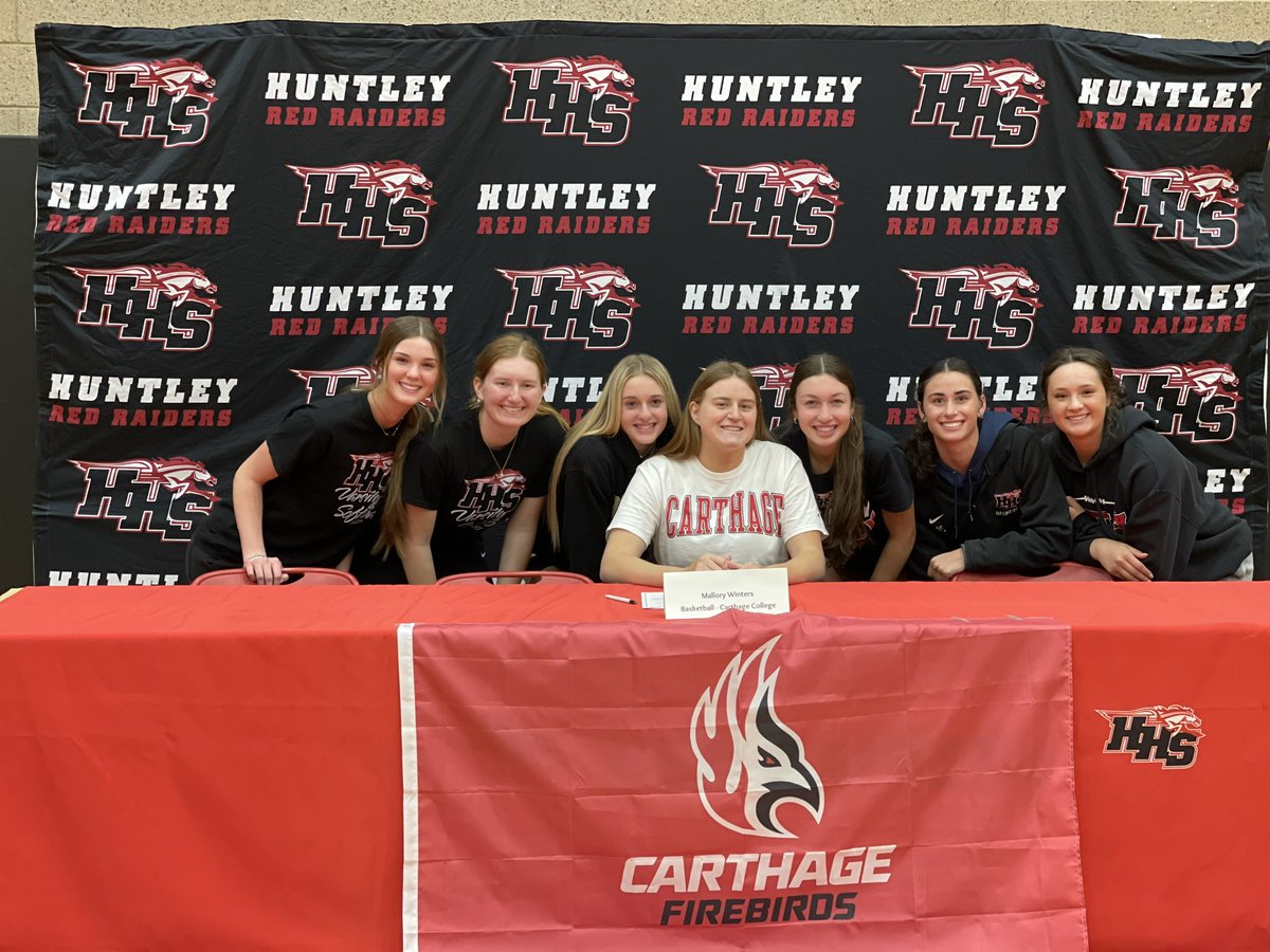 HuntleyGBB's tweet photo. Made it official 📝

Congratulations to Mallory on officially signing to play at Carthage College next year.

We couldn’t be more proud! ❤️🖤 https://t.co/GLNJu37i9I