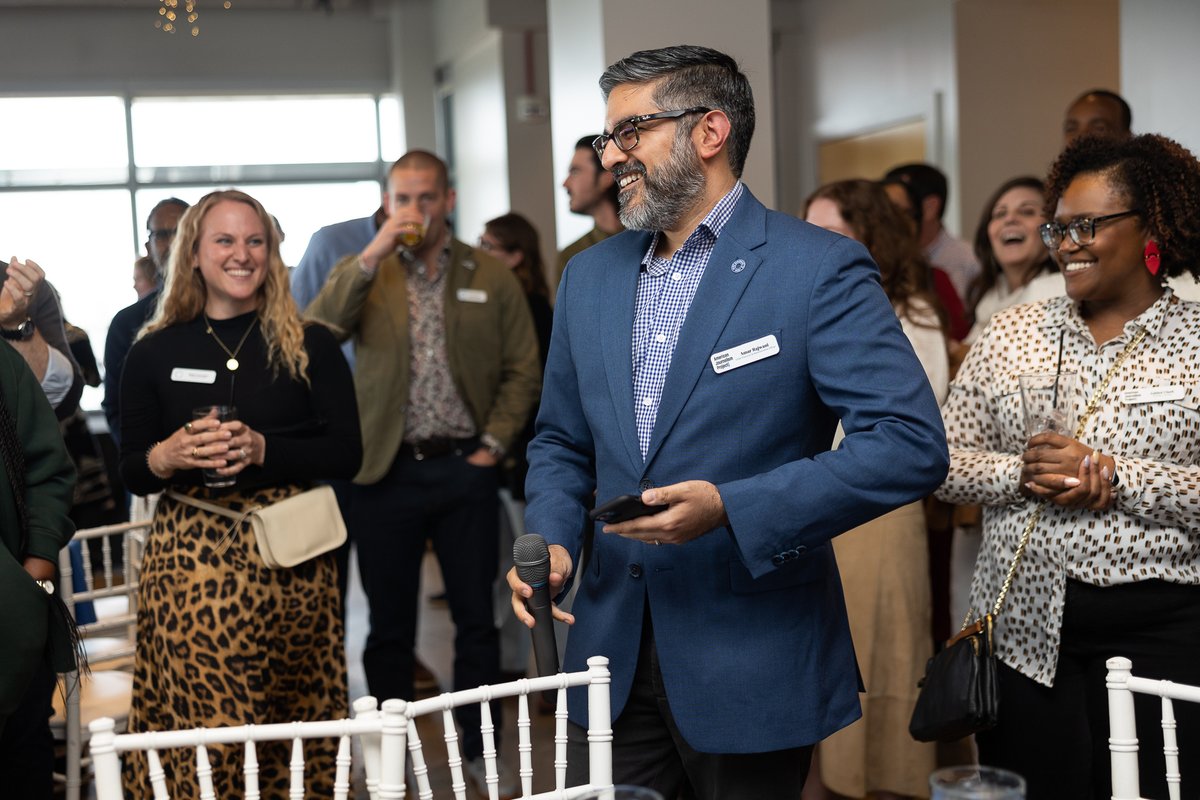 JournalismProj's tweet photo. Today, we welcomed over 150 people from the AJP community to our annual gathering: our grantees, staff, board, advisors, supporters and more. This year, we’re convening in Cleveland to share the important local news innovation happening in Cleveland and across the country. https://t.co/I3qjeux9ga