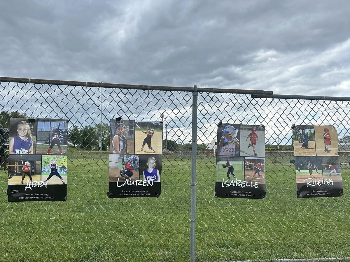 It was an all around effort tonight to send our SENIORS out in style for their last Liberty home softball game!  Thanks to the moms, the team, and to the fans! Way to go TEAM and congrats to our 2023 SENIORS!!
