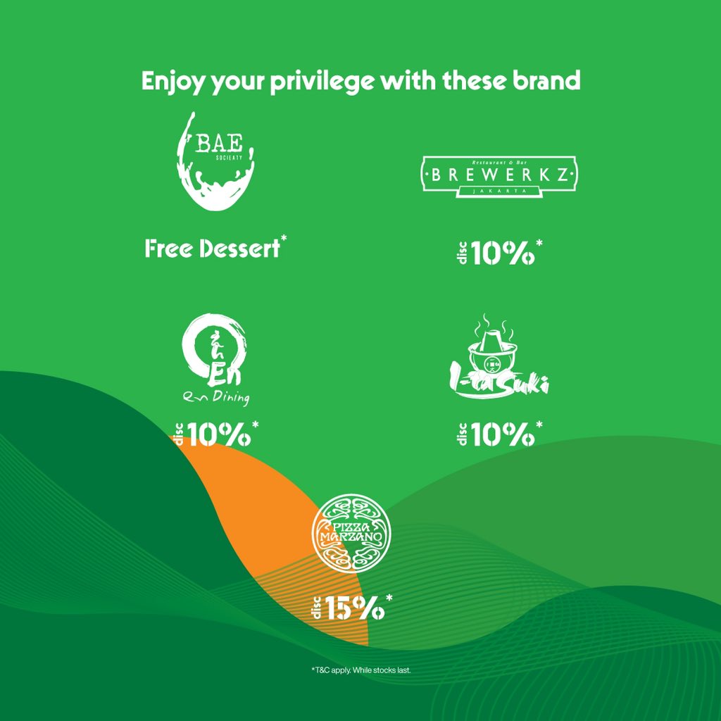 senayancity's tweet image. EXCLUSIVE FOR SCX ICONIC MEMBER!

Enjoy your privilege up to 15% OFF* by Showing your SCX Membership at our Food &amp;amp; Beverage brand participants.
By Showing your SCX Membership at our Food &amp;amp; Beverage tenant participants 

*T&amp;amp;C apply. While stocks last.
—
#SENAYANCITY #SCXMEMBER