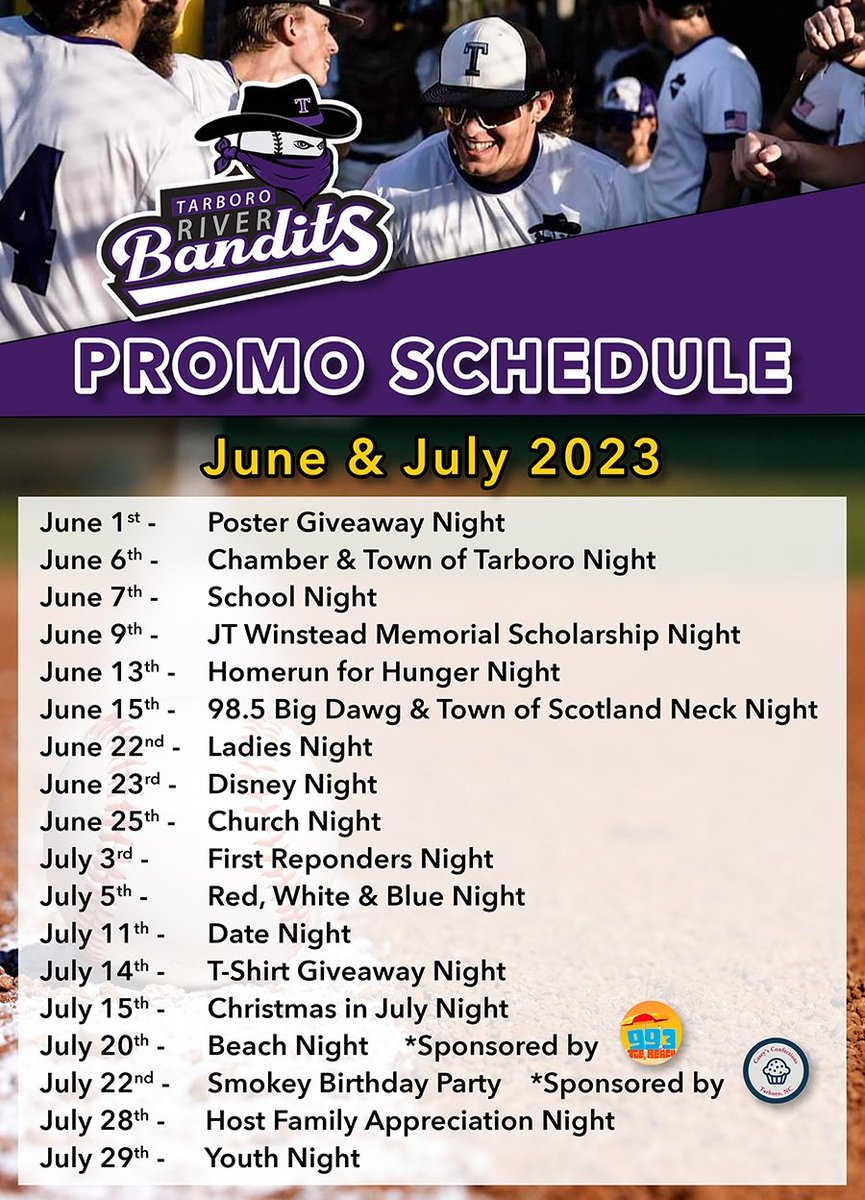 Tarboro River Bandits (@tarriverbandits) on Twitter photo 