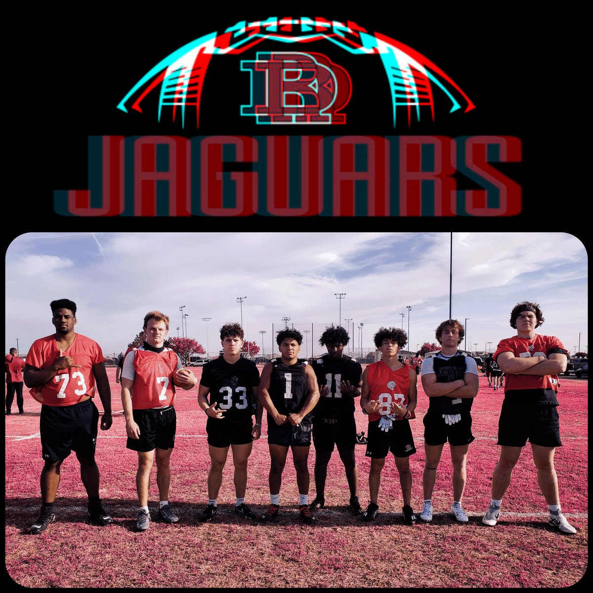 Coach_BSanchez's tweet photo. Desert Ridge Football 🏈
Day 1 of Spring Ball
These '24 Jaguars - Do work!
@AZHSFB 
@CodyTCameron 
@JUSTCHILLY 
@azc_obert 
@gridironarizona
@CoachRoyLopez 
@DesertRidge_FB https://t.co/7FpwcGD6dq