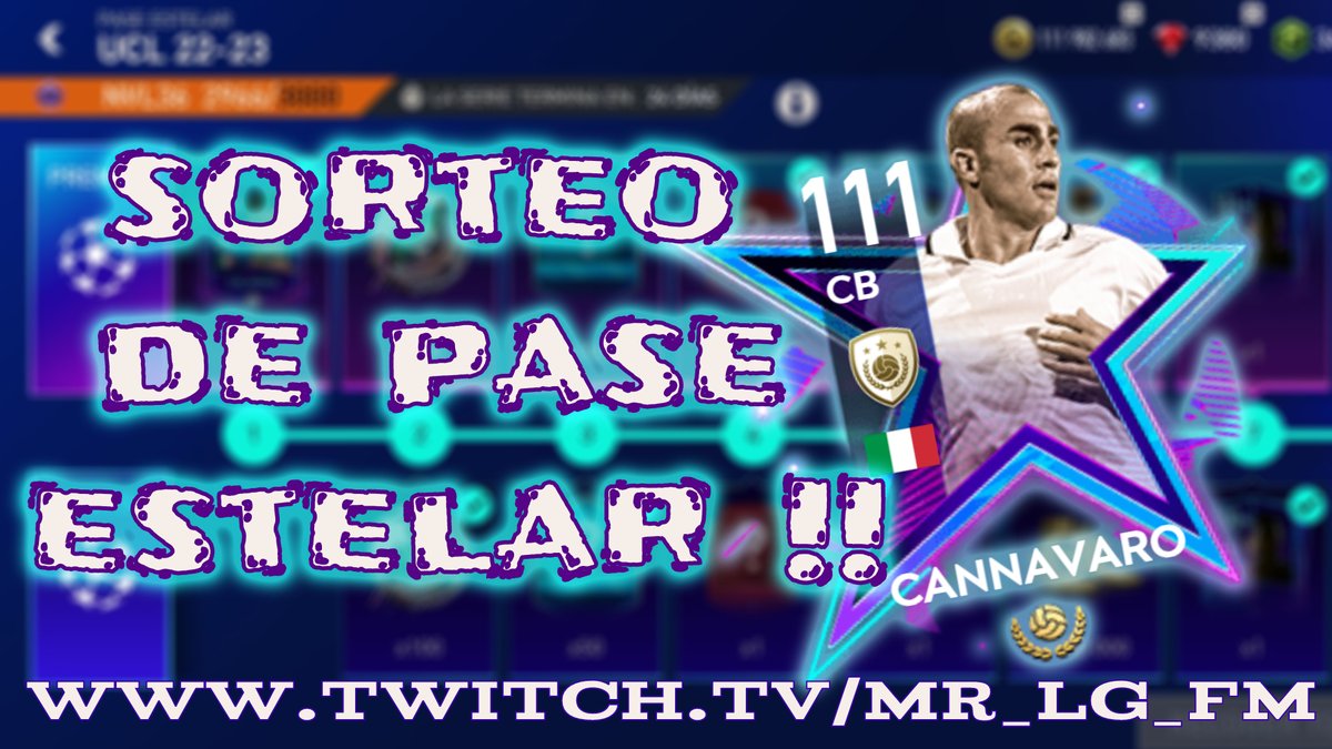 Sorteo de pase estelar!
✔me gusta y rt a este tweet
✔follow en tw
✔follow en twitch
✔etiqueta a 2 amigos y un comentario.
EL SORTEO SE REALIZARA EN MI CANAL DE TWITCH EL DIA  04 DE MAYO /2023 . 
*si no esta el ganador o no se cumple con los requisitos se resortea!
<a href="/tutiofifa/">Tío Fifah 🇨🇴 🇵🇸 حرة</a>