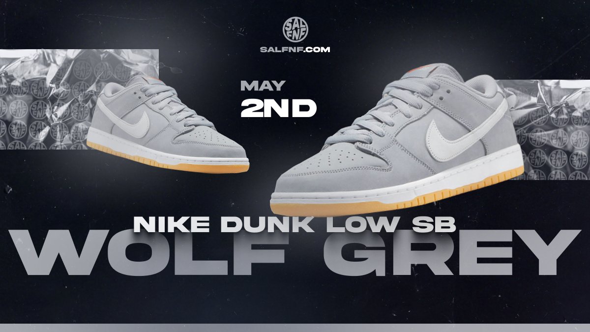 The Nike SB Dunk Low 'Wolf Grey' releases tomorrow. Our members have access to exclusive in-house @RichProxies and handmade Nike accounts for the ultimate edge. Join us and step up your game. 🔥 Join the SalFNF Lobby now to secure your pair!👉discord.gg/jMVAuFNxr