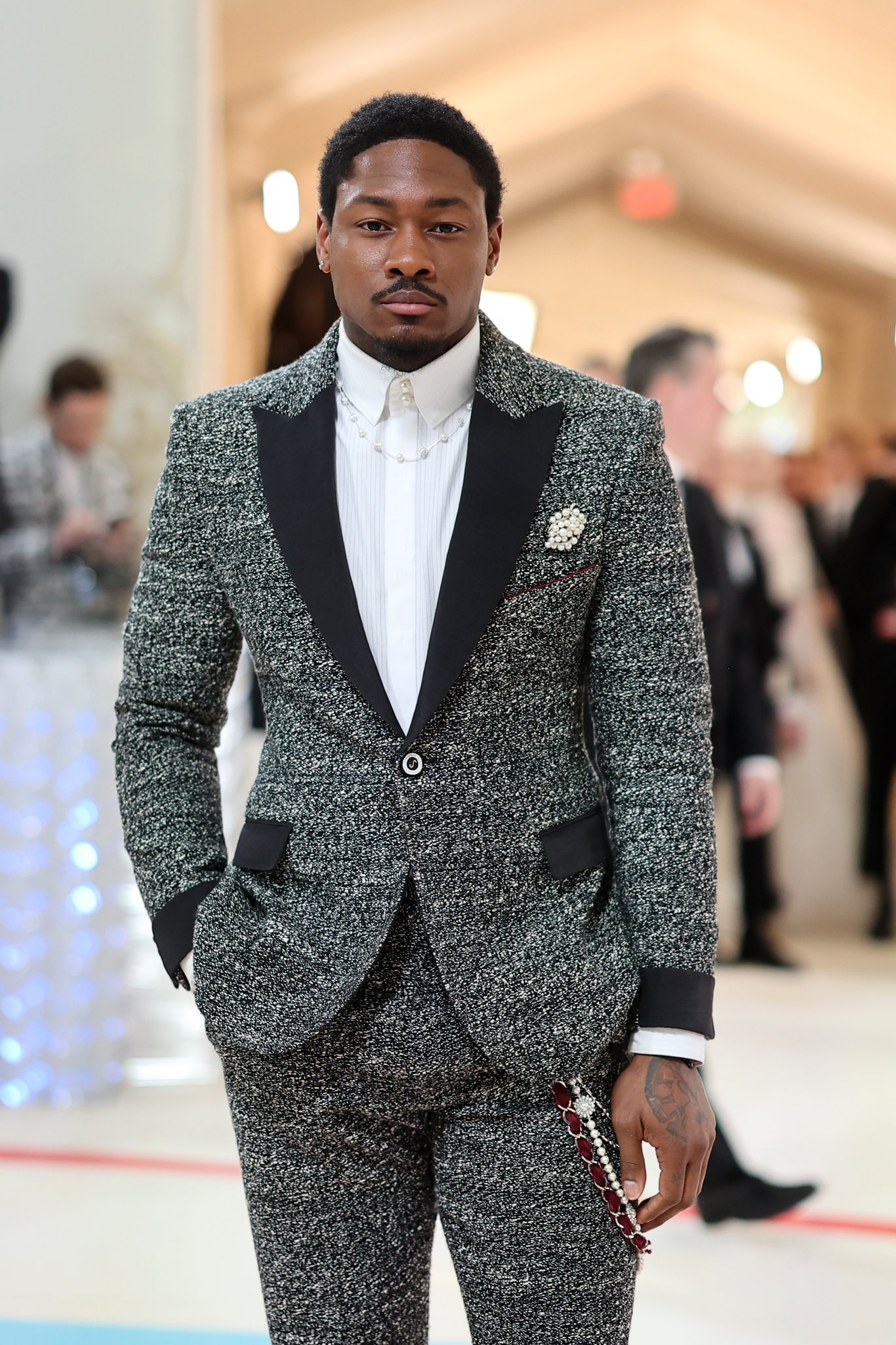 Maryland Football on X: Stefon Diggs at the #MetGala He does it all   / X