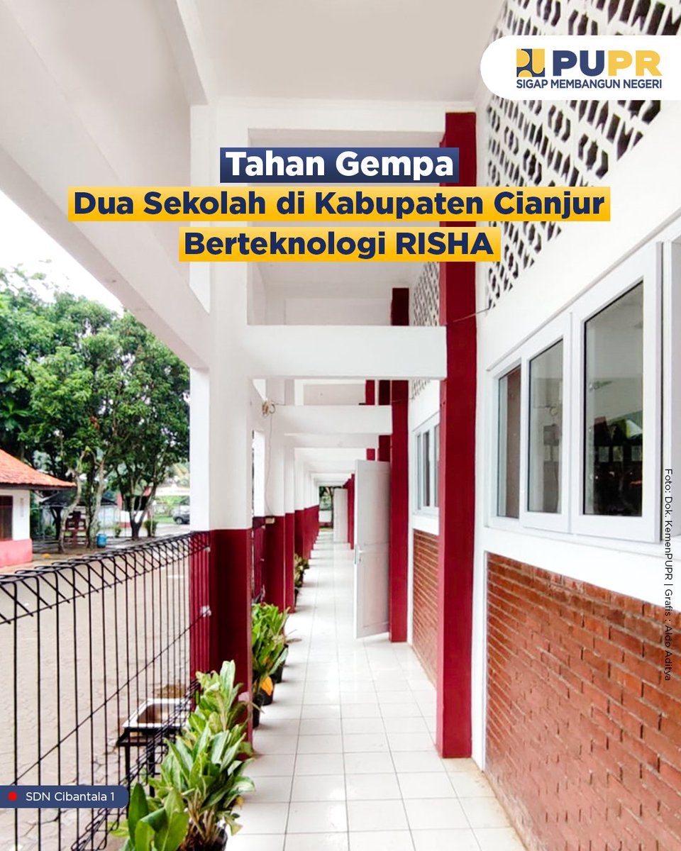 Selamat Memperingati Hari Pendidikan, #SahabatPUPR!

Sebagai upaya mendukung kualitas pendidikan di tanah air, Kementerian PUPR telah merehabilitasi sejumlah sekolah di Kab. Cianjur dengan konstruksi Rumah Instan Sederhana Sehat (RISHA) pada 2021 lalu.

#SigapMembangunNegeri