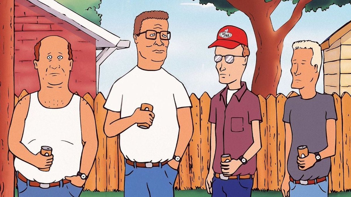 IGN's tweet photo. King of the Hill voice actor Stephen Root has confirmed that the show's revival will feature a time jump to when Bobby has grown after the original series finale. https://t.co/YyNkNMzUSR https://t.co/VK5UHVAAs6