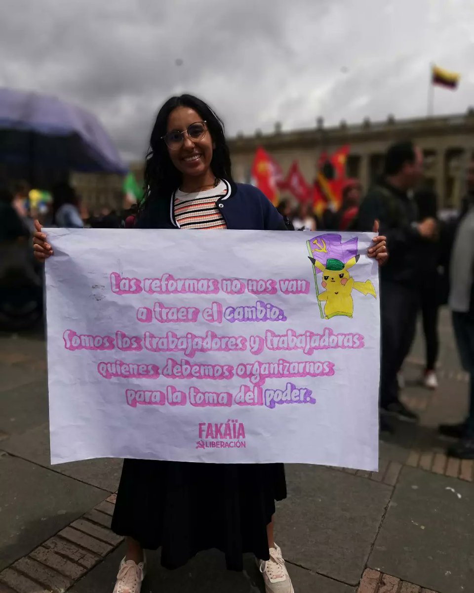 fakaialiberar's tweet photo. Desde Fakáia liberación conmemoramos el 1ro de mayo: día de las y los trabajadores. https://t.co/LHjfRzp5F5