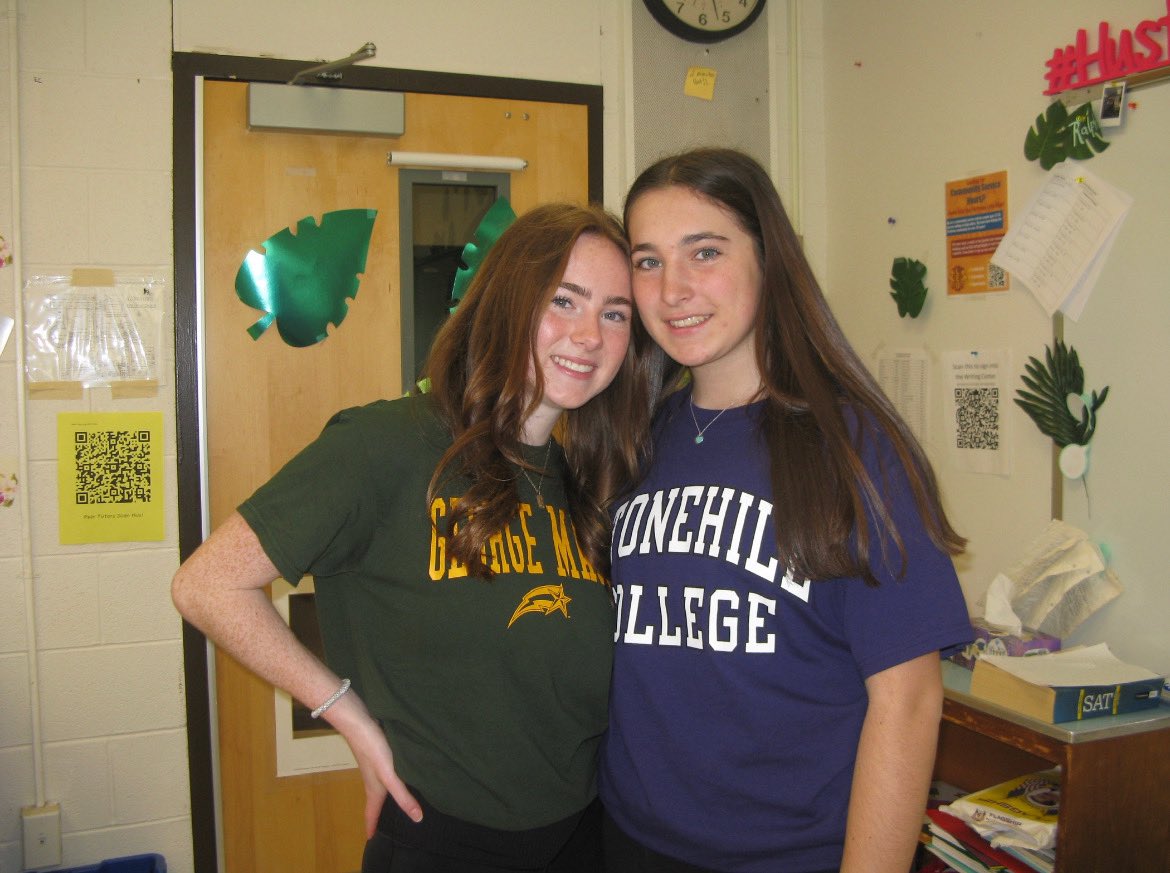 OliviaLucasWISE's tweet photo. It is crazy to think we started this WISE journey having no idea where we all wanted to go to school. Now seeing where everyone is going is crazy! #YHSWISE #WISE @YHSMrsMero https://t.co/ZynxGJu8ad